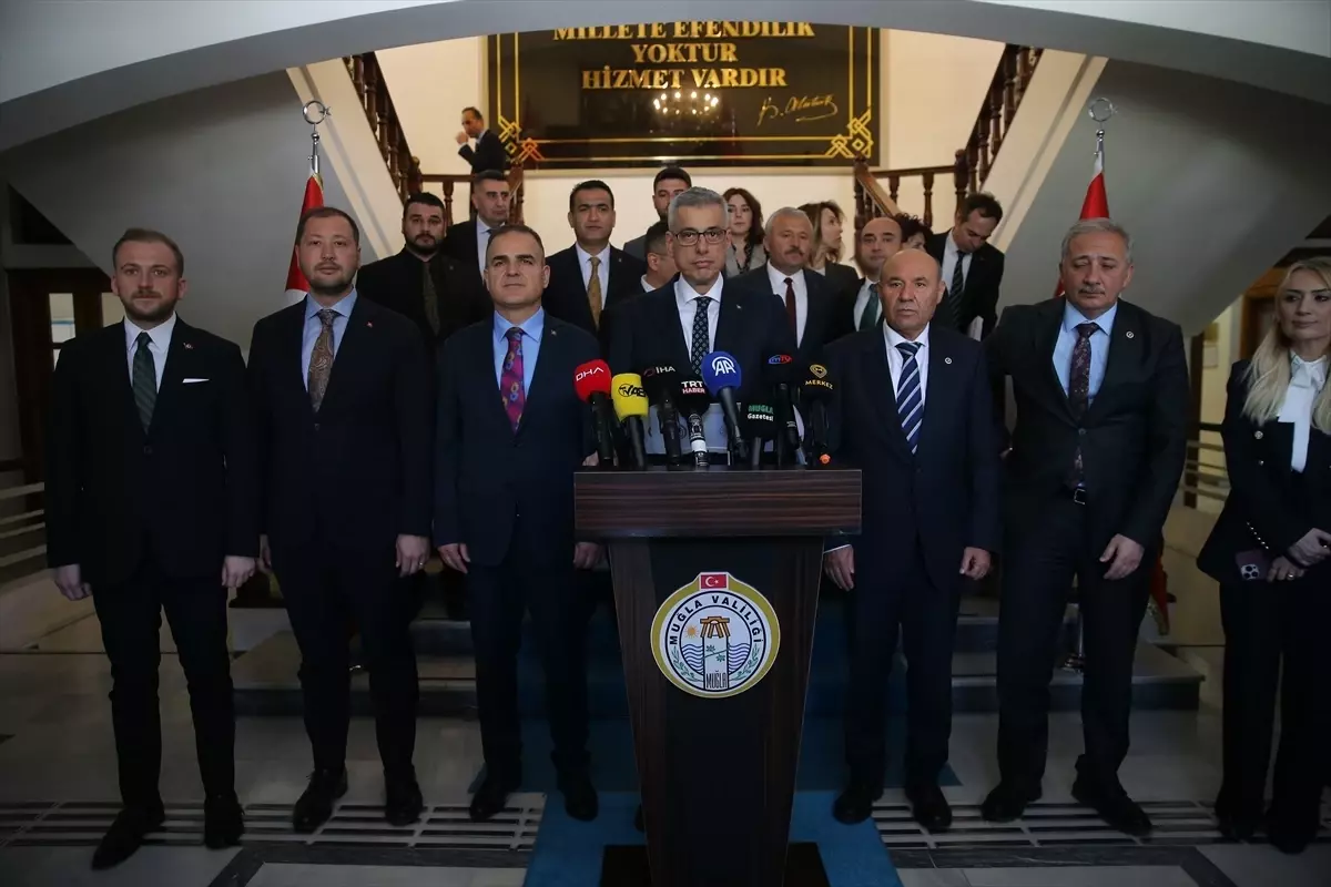 Sağlık Bakanı Memişoğlu, Muğla\'da konuştu Açıklaması