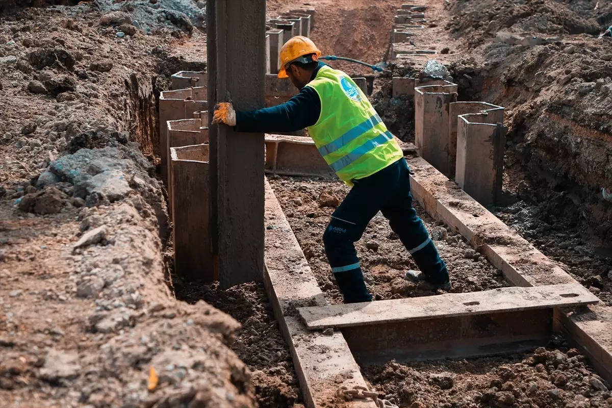 Karasu\'da 9 km Kanalizasyon Projesi