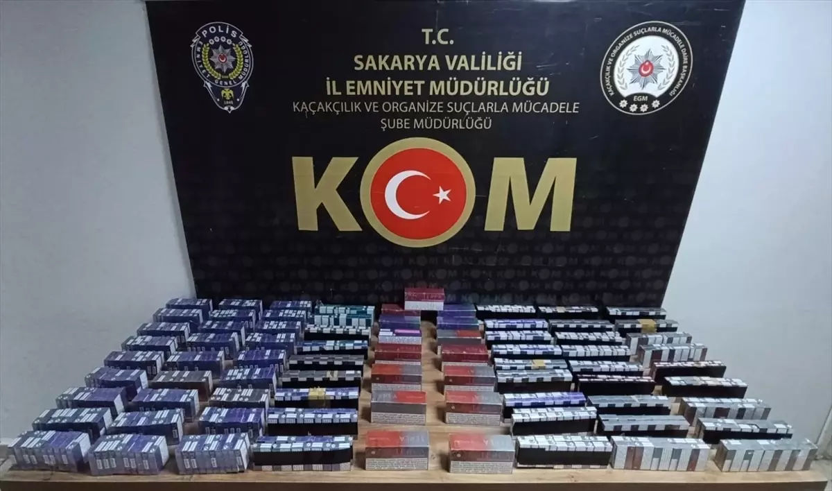 Sakarya\'da 16 Bin Kaçak Elektronik Sigara Ele Geçirildi