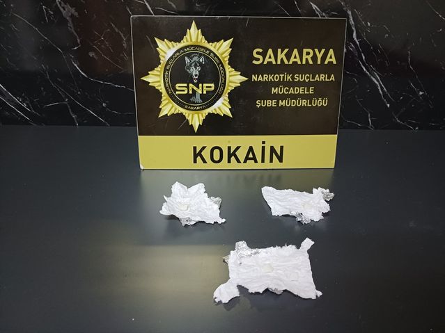 Sakarya'da Kokain Ele Geçirildi