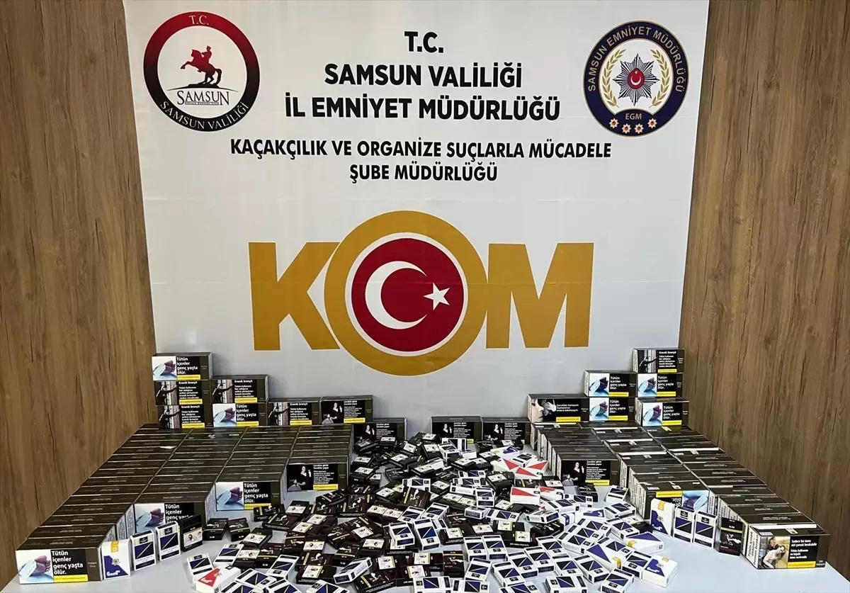 Samsun\'da Gizli Makaron Operasyonu