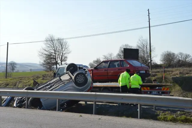 Havza’da Trafik Kazası: 3 Yaralı