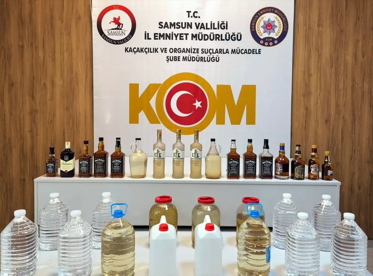 Samsun\'da Kaçakçılık Operasyonu