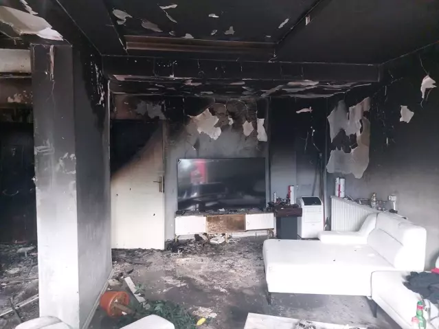 Samsun’da Yangın: Komşusuna Kızan Kişi Evini Ateşe Verdi