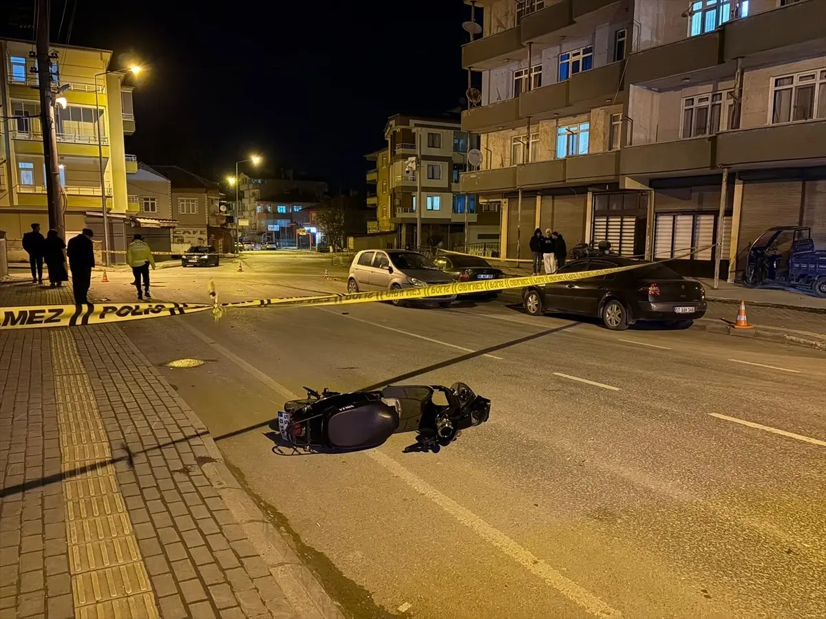 Vezirköprü\'de Motosiklet Kazası