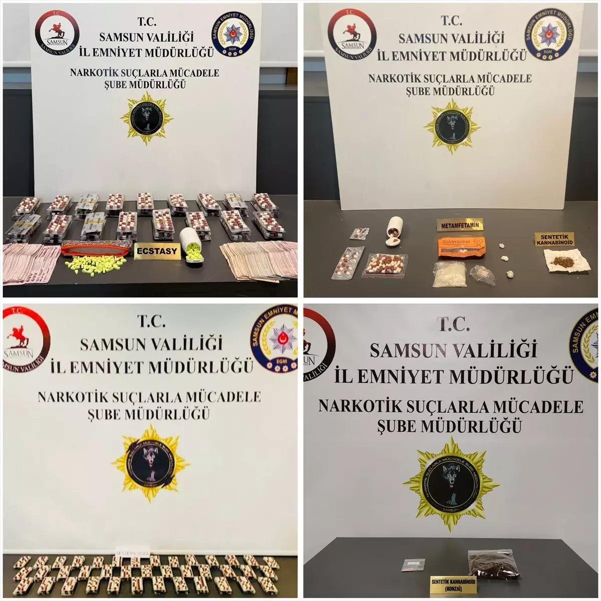 Samsun\'da Uyuşturucu Operasyonu: 10 Gözaltı