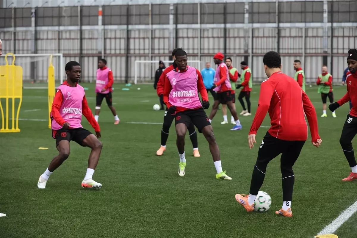 Samsunspor Shkendija Maçına Hazır