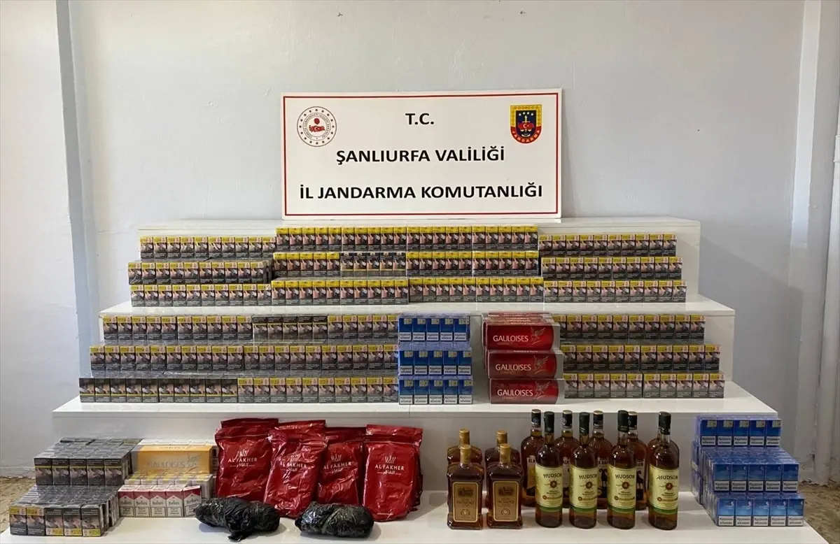 Viranşehir\'de Kaçakçılık Operasyonu