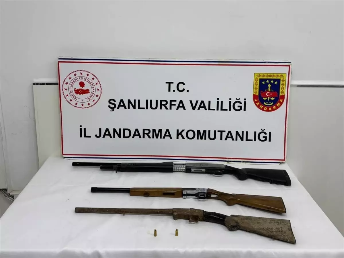 Şanlıurfa\'da Silah Kaçakçılığına Operasyon