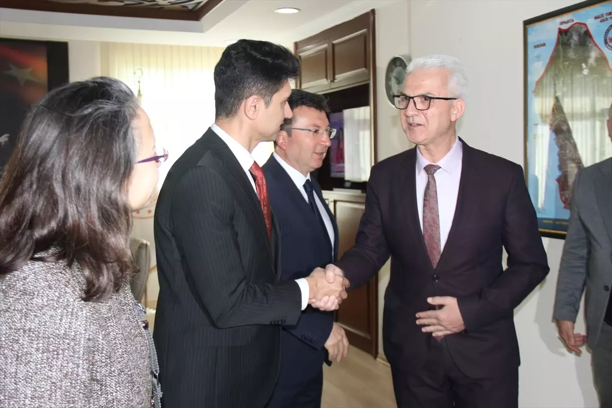 Serik\'te Ramazan Bayramı Bayramlaşma Töreni