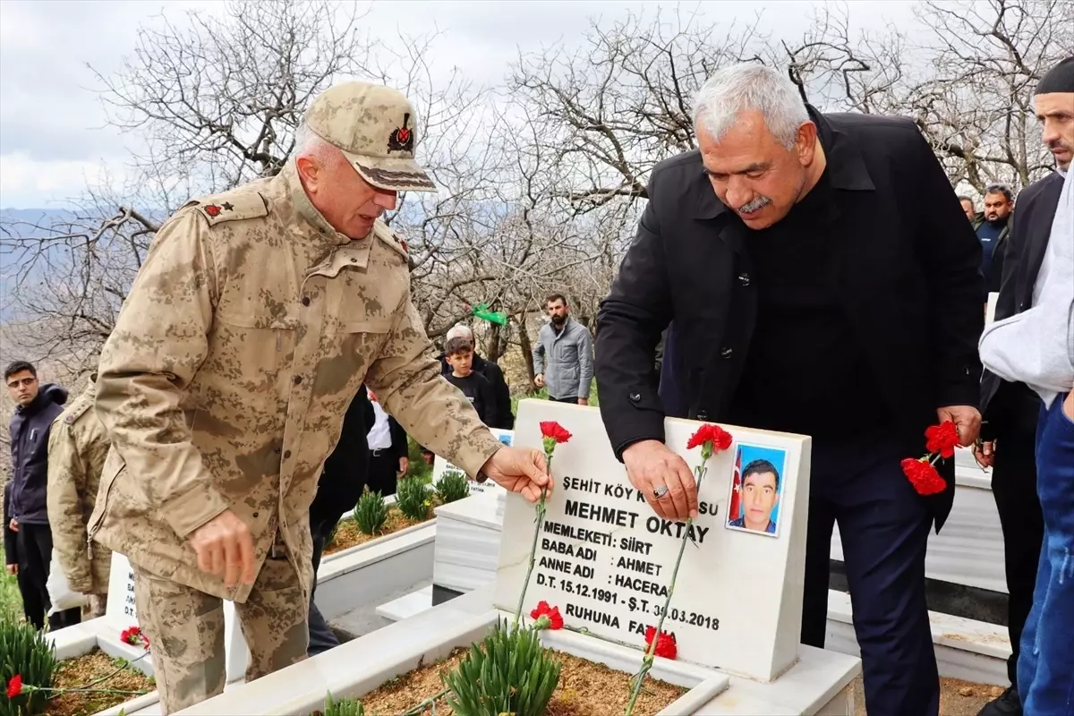 Siirt\'te şehitler için anma töreni düzenlendi