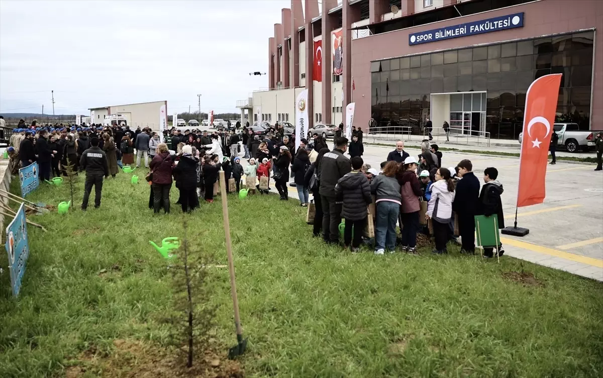 Sinop\'ta 5.700 Fidan Dikildi