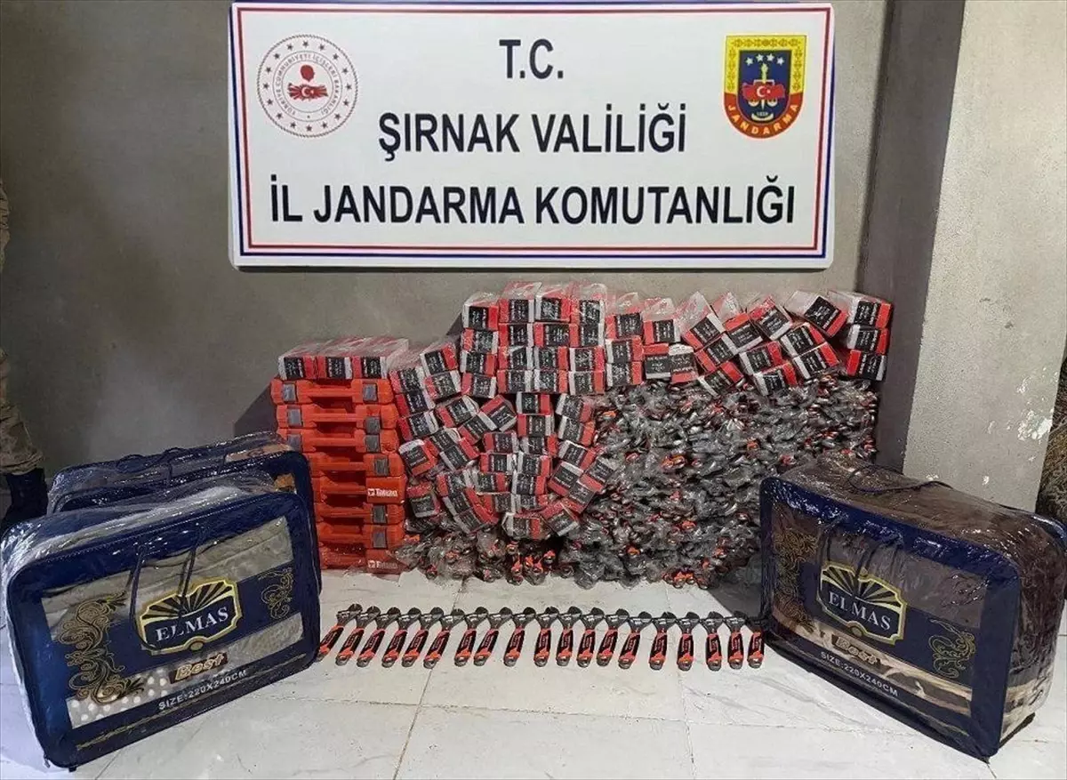 Şırnak\'ta Kaçakçılara Darbe