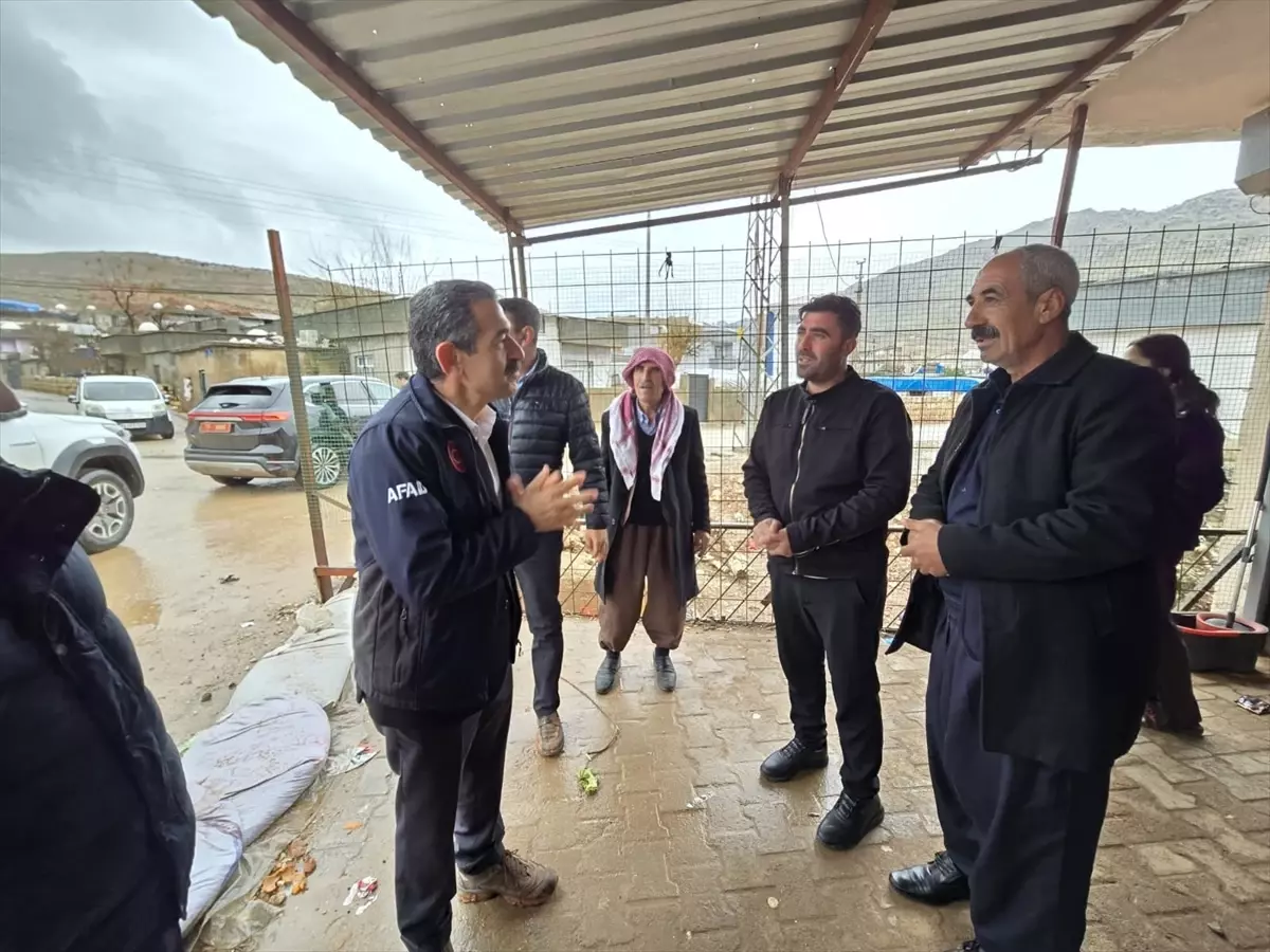 Vali Ekici\'den Sağanak Ziyareti