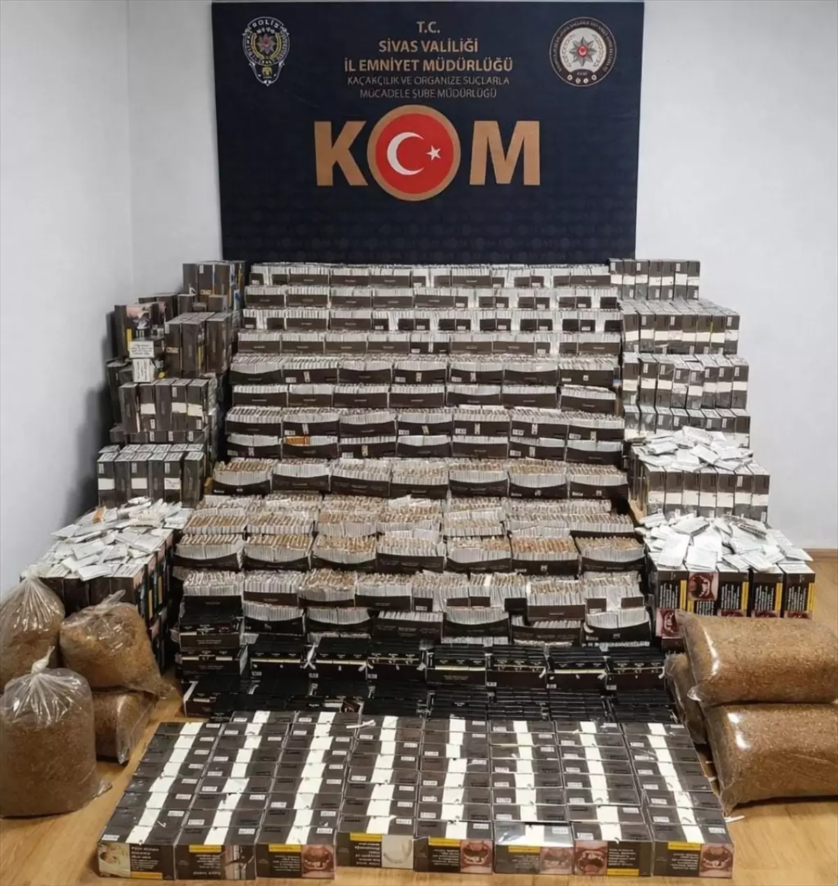 Sivas\'ta Kaçakçılık Operasyonu