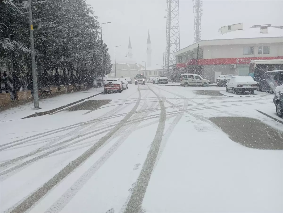 Sivrice\'de Kar Yağışı Etkili Oldu