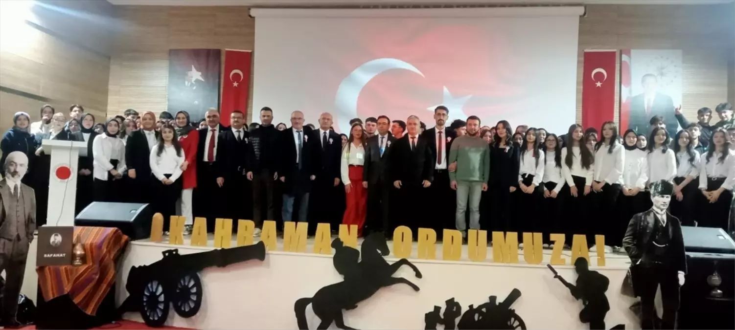 Sorgun\'da İstiklal Marşı Programı