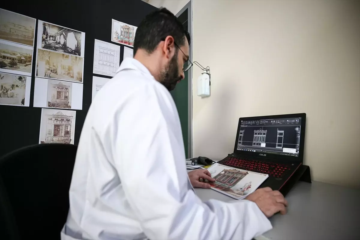 Sultan 2. Abdülhamid\'in şehit yakınları ve gaziler yararına bağışladığı ahşap dolap restore edildi