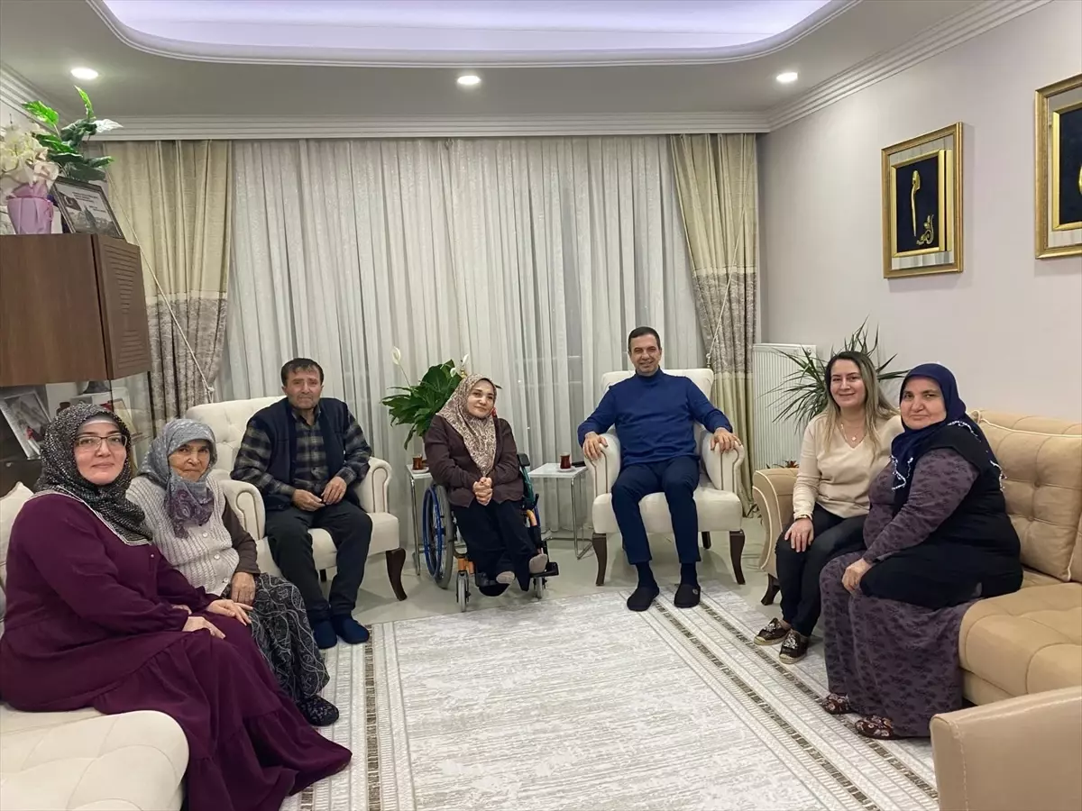 Suluova Kaymakamı Gürçam şehit ailesiyle iftar sofrasında buluştu