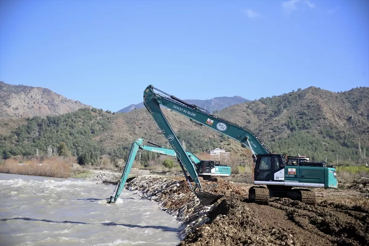 Muğla\'daki Taşkın Çalışmaları Gözden Geçirildi