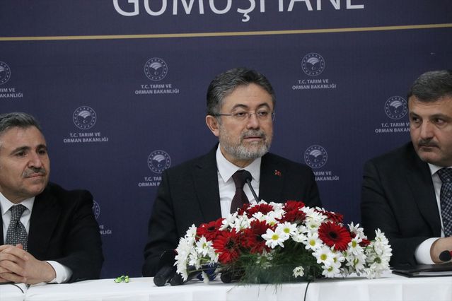Tarım ve Orman Bakanı İbrahim Yumaklı, Gümüşhane’de konuştu Açıklaması