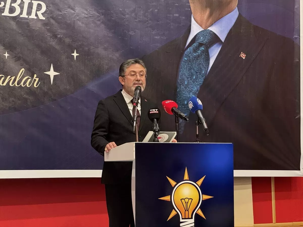 Tarım ve Orman Bakanı Yumaklı, Gümüşhane\'de iftar programında konuştu Açıklaması