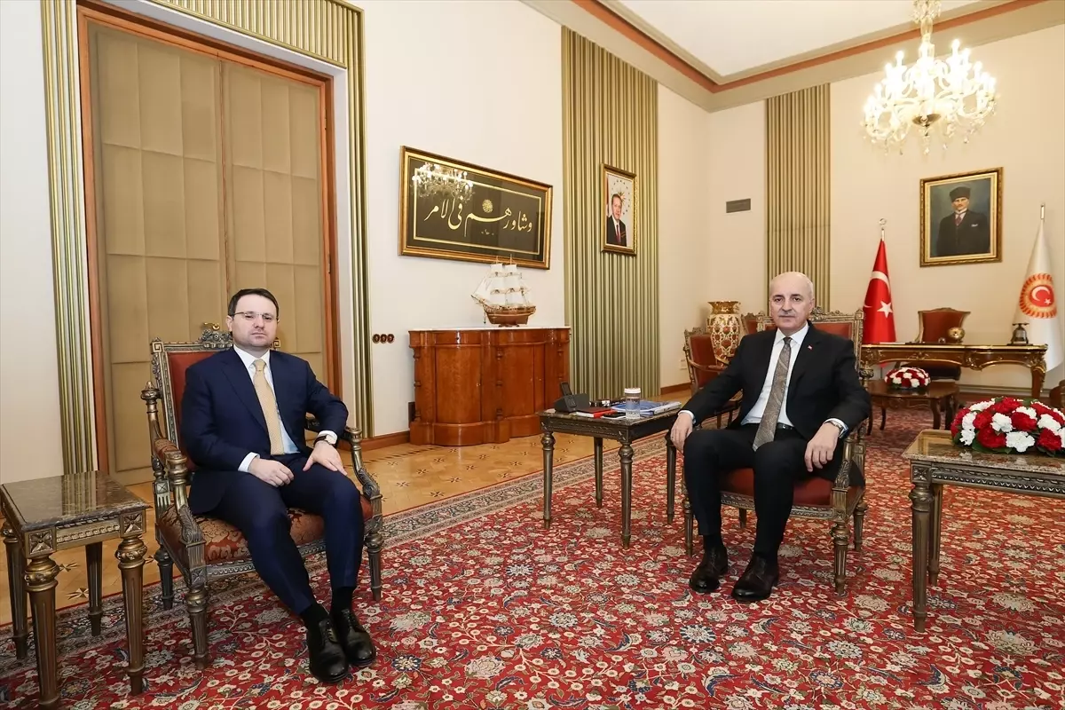 Kurtulmuş, Adalet Bakanı Gürlek\'i kabul etti