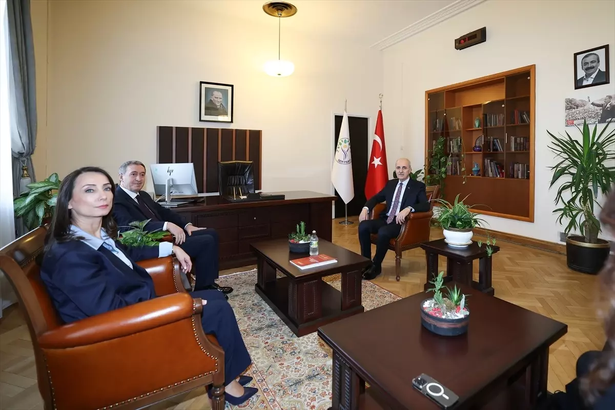 TBMM Başkanı Kurtulmuş, DEM Parti ile Görüştü