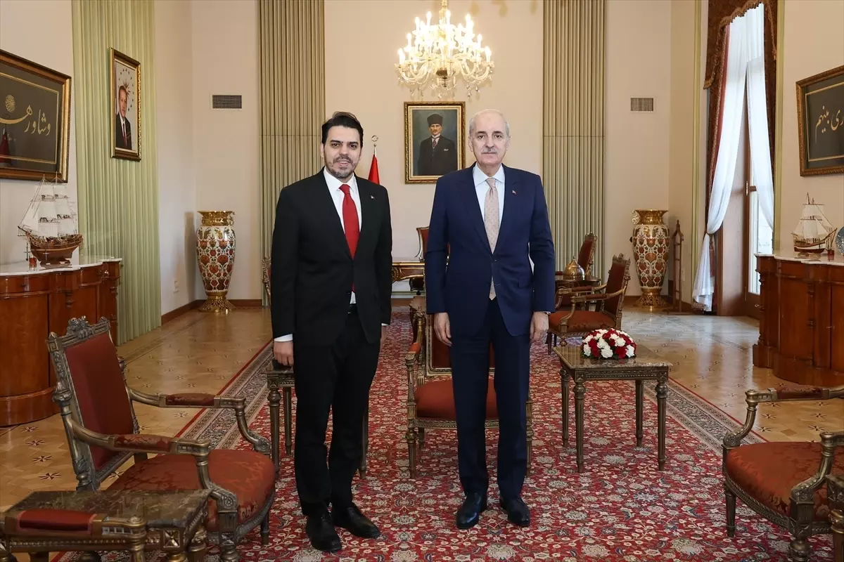 Kurtulmuş TİKA Başkanı Eren\'i Kabul Etti