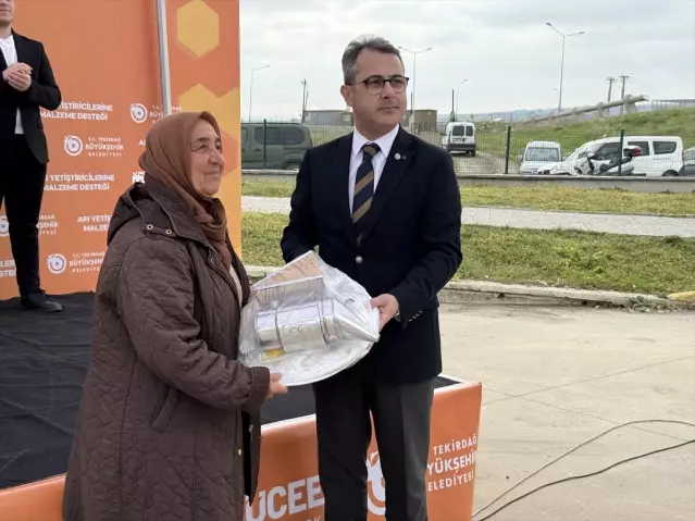 Tekirdağ’da Arıcılara Destek