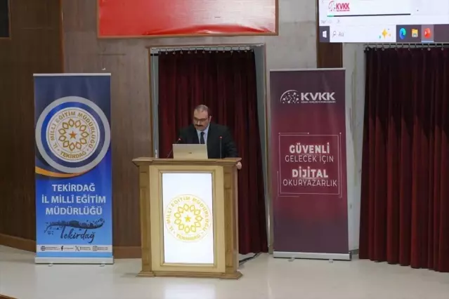 Dijital Okuryazarlık Semineri Tekirdağ’da