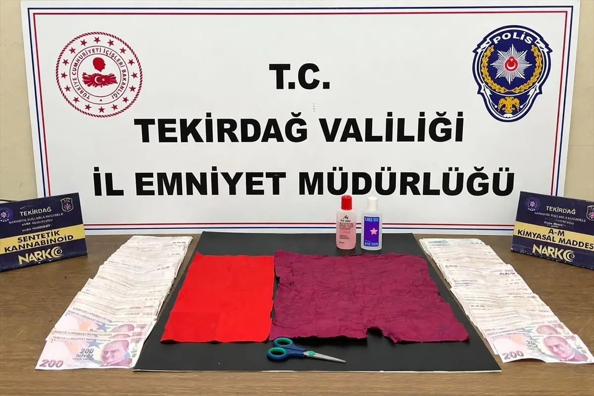 Tekirdağ\'da Uyuşturucu Operasyonu: 10 Tutuklama