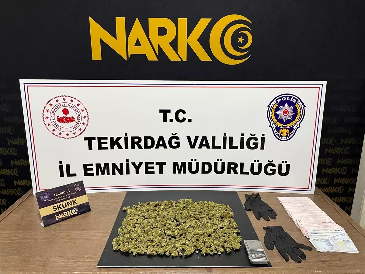 Tekirdağ\'da Uyuşturucu Operasyonu: 10 Tutuklama