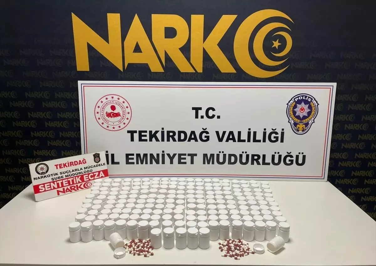 Tekirdağ\'da Uyuşturucu Operasyonu: 5 Tutuklama
