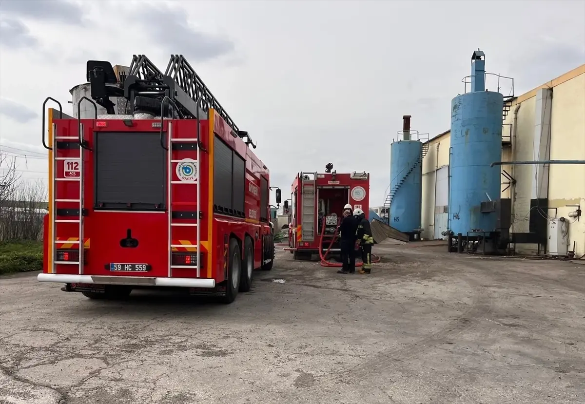 Hayrabolu\'da Fabrika Patlaması: 1 Ölü