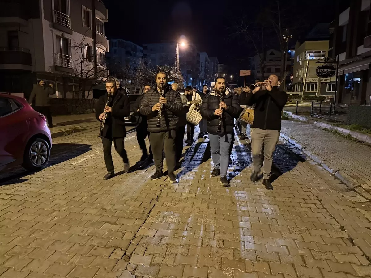 Süleymanpaşa\'da Sahur Bandosu