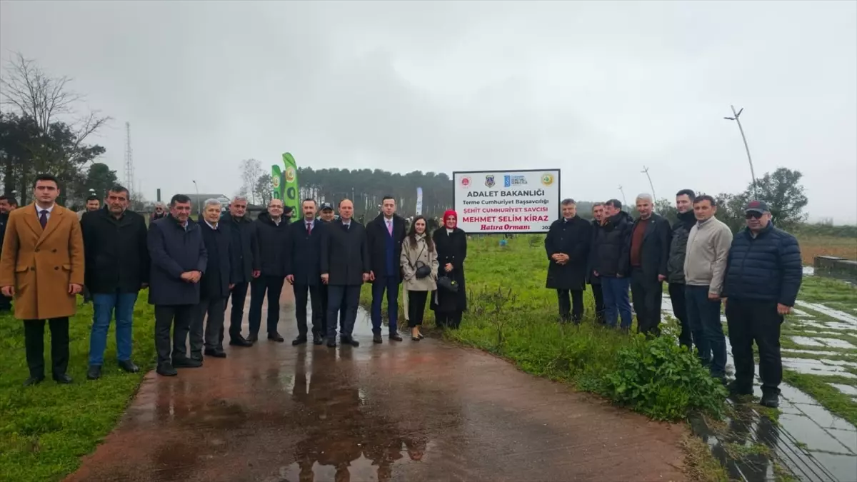 Samsun\'da Fidan Dikim Etkinliği