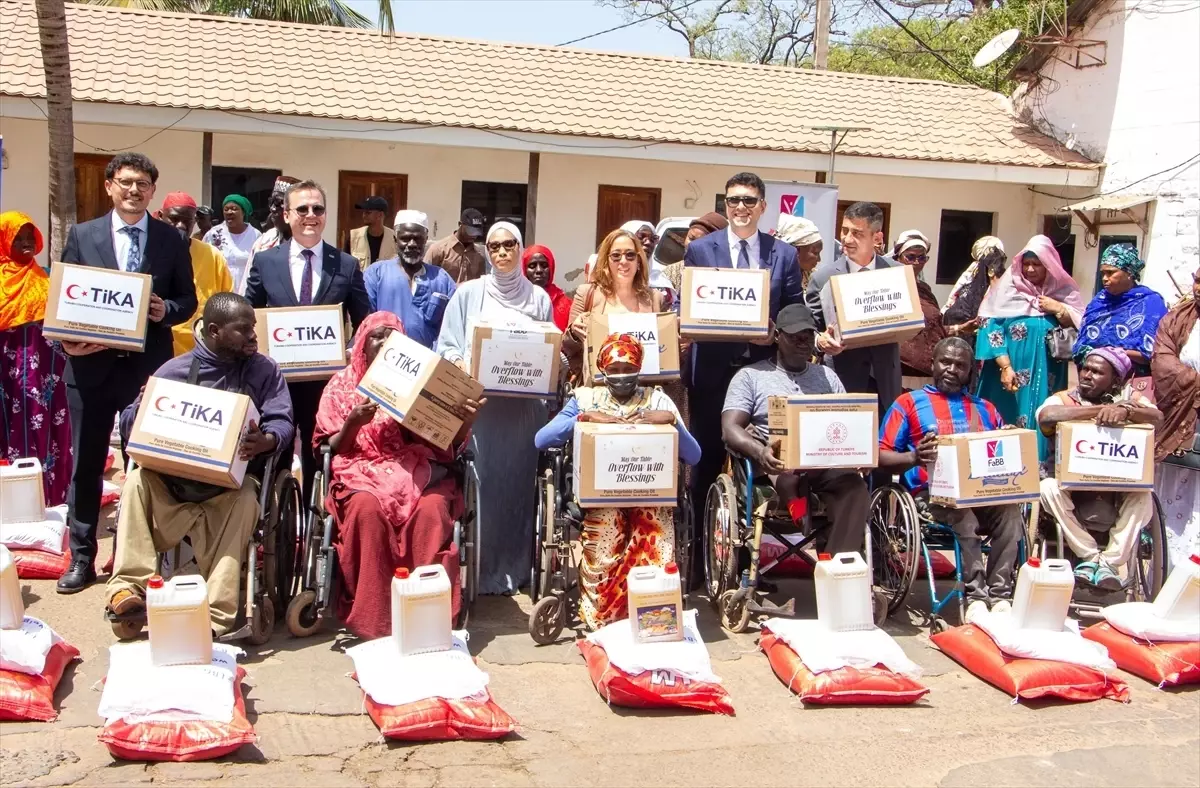 TİKA\'dan Gambiya\'da Ramazan Yardımı