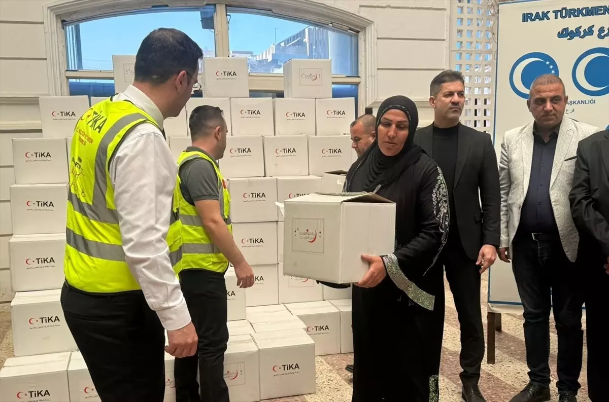 TİKA\'dan Kerkük\'e Gıda Yardımı