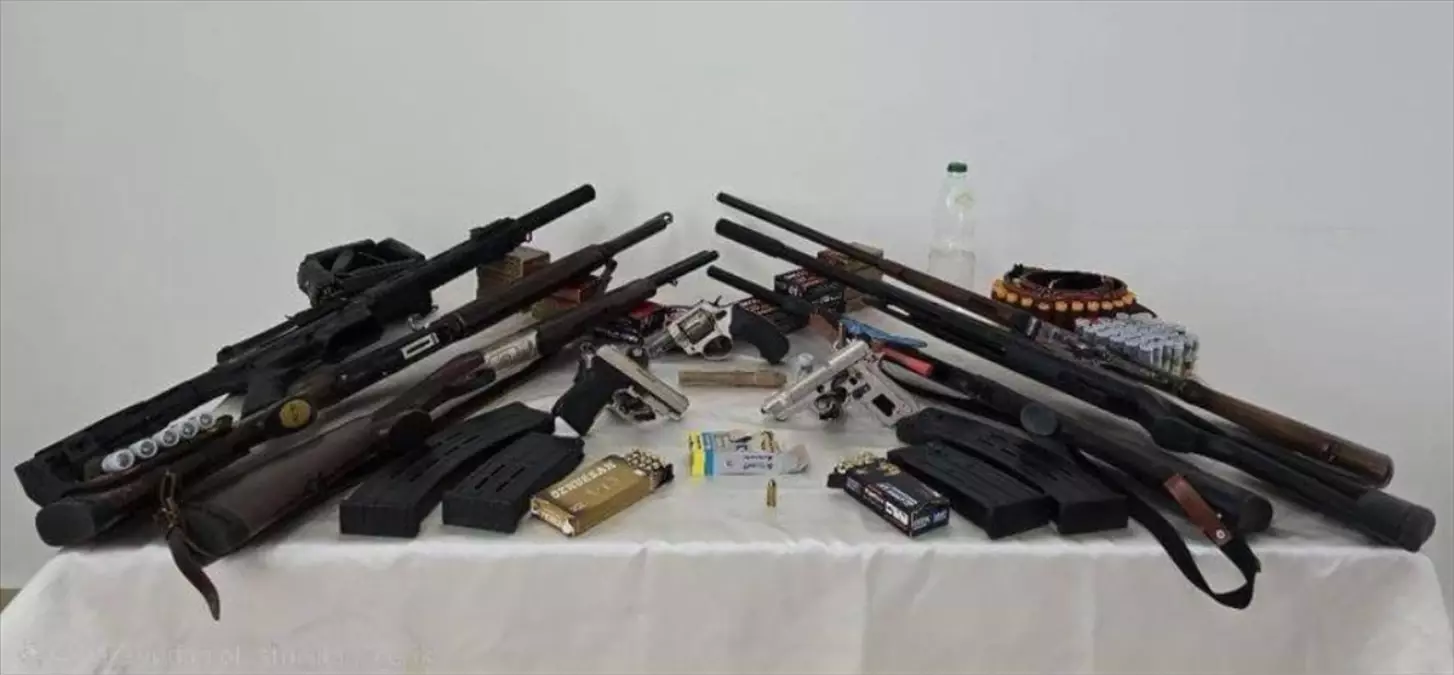 Tokat\'ta Kaçak Silah Operasyonu: 11 Gözaltı