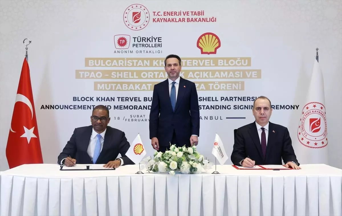TPAO ve Shell\'den Bulgaristan\'da Ortaklık