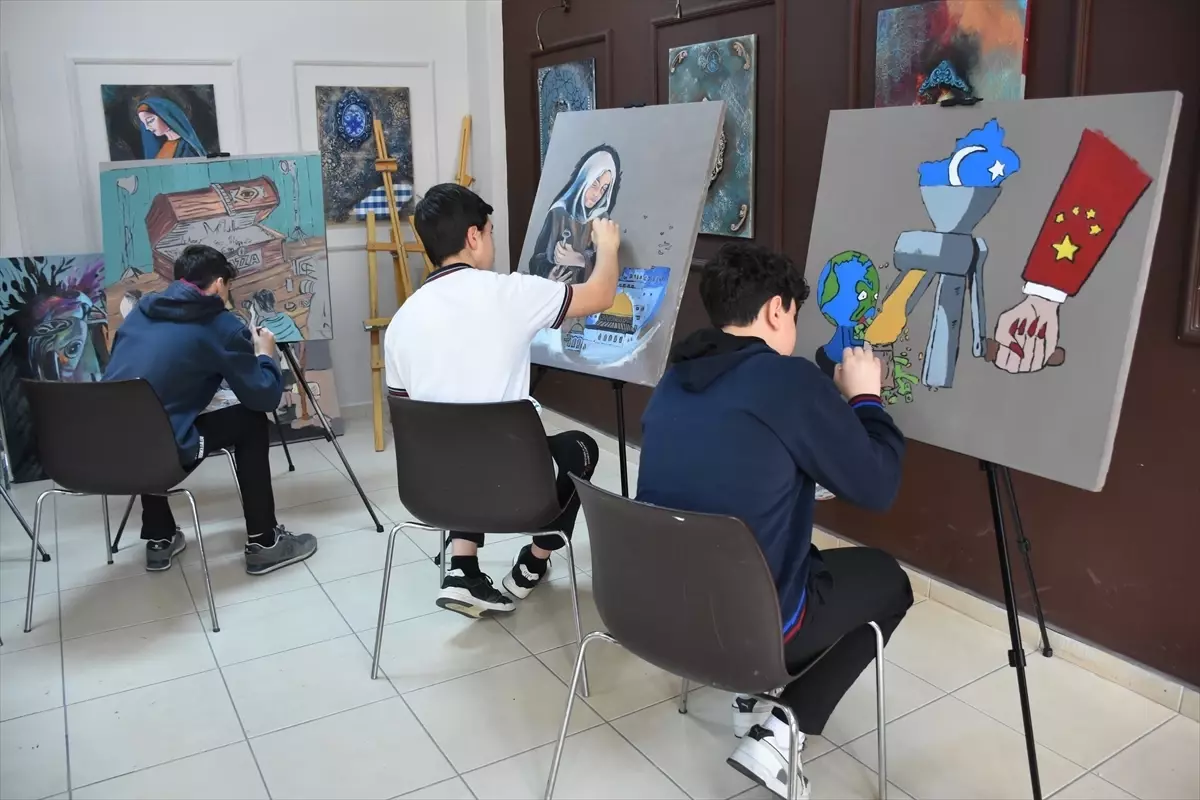 Savaşın Çocukları Sergisi Hazırlığı