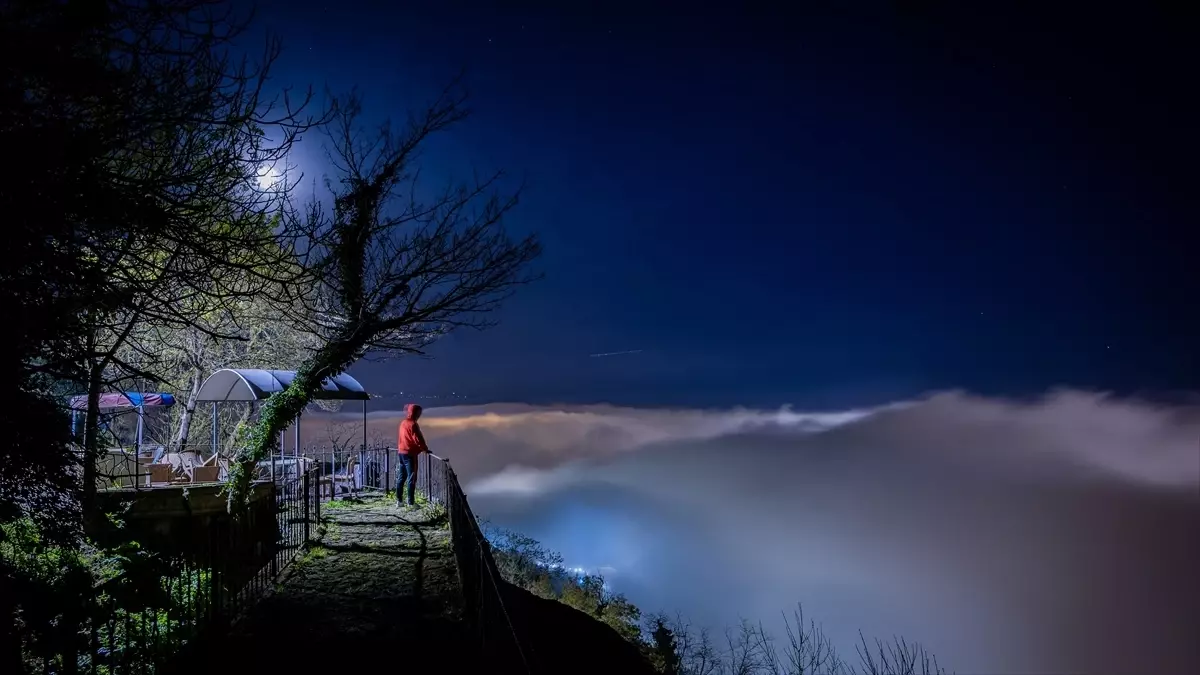 Trabzon\'da Sis Görüş Mesafesini Düşürdü