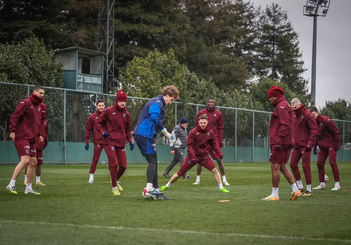 Trabzonspor, Eyüpspor Maçına Hazırlanıyor