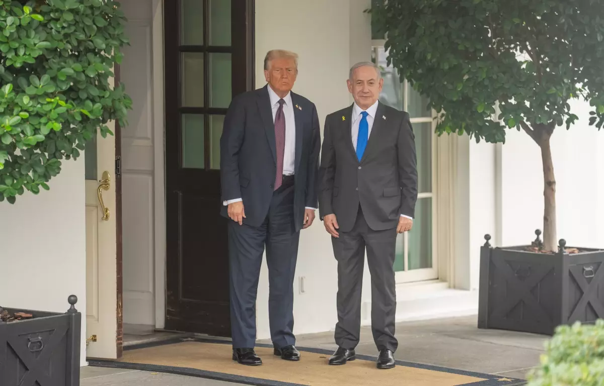 Trump ve Netanyahu Beyaz Saray\'da Görüştü
