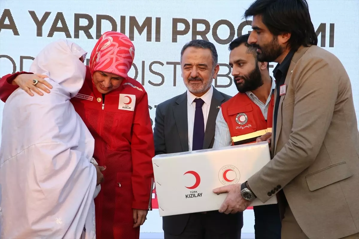 Türk ve Pakistan Kızılayı İşbirliği