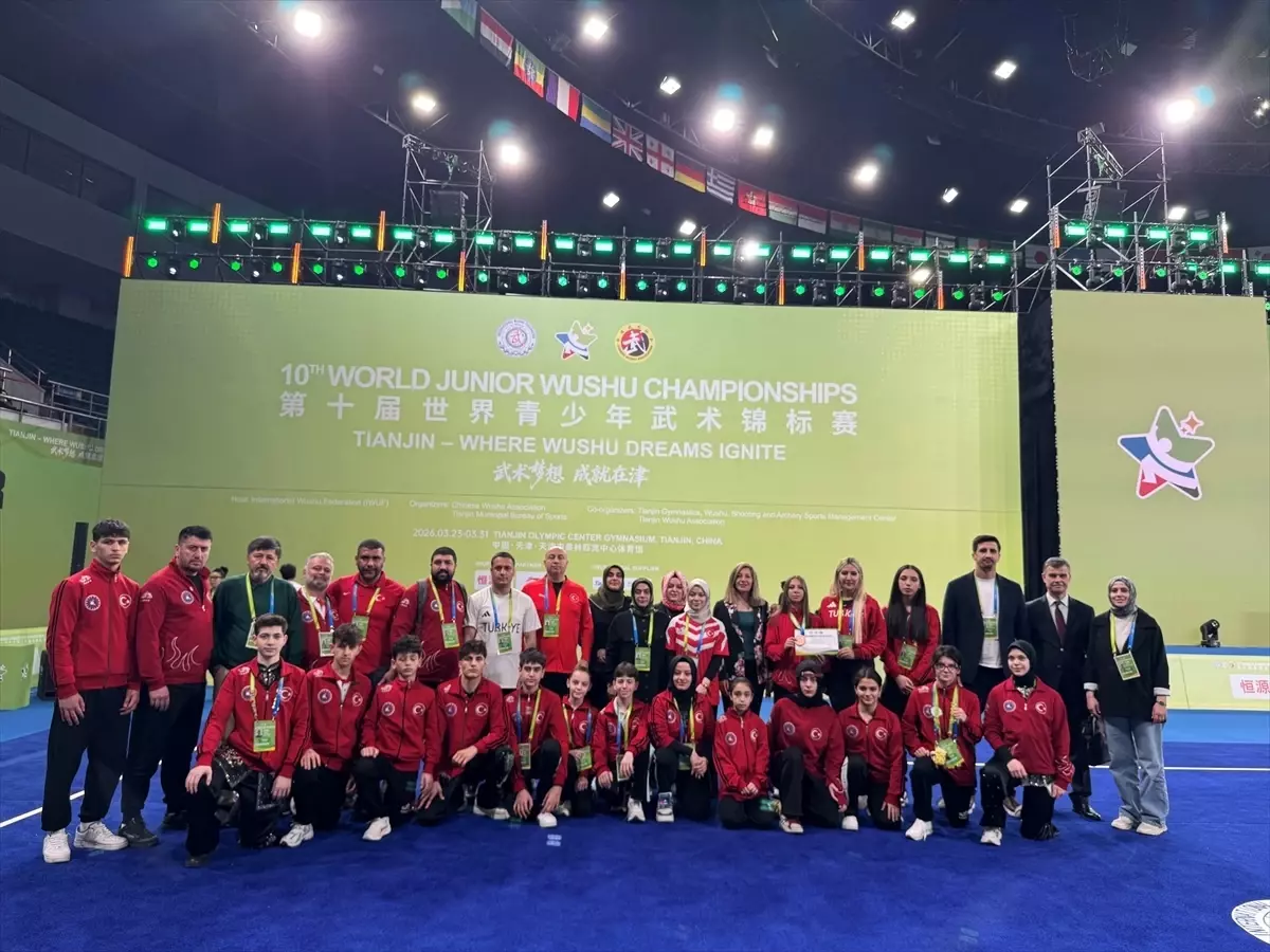 Türkiye Wushu Genç Milli Takımı\'ndan 3 Bronz Madalya
