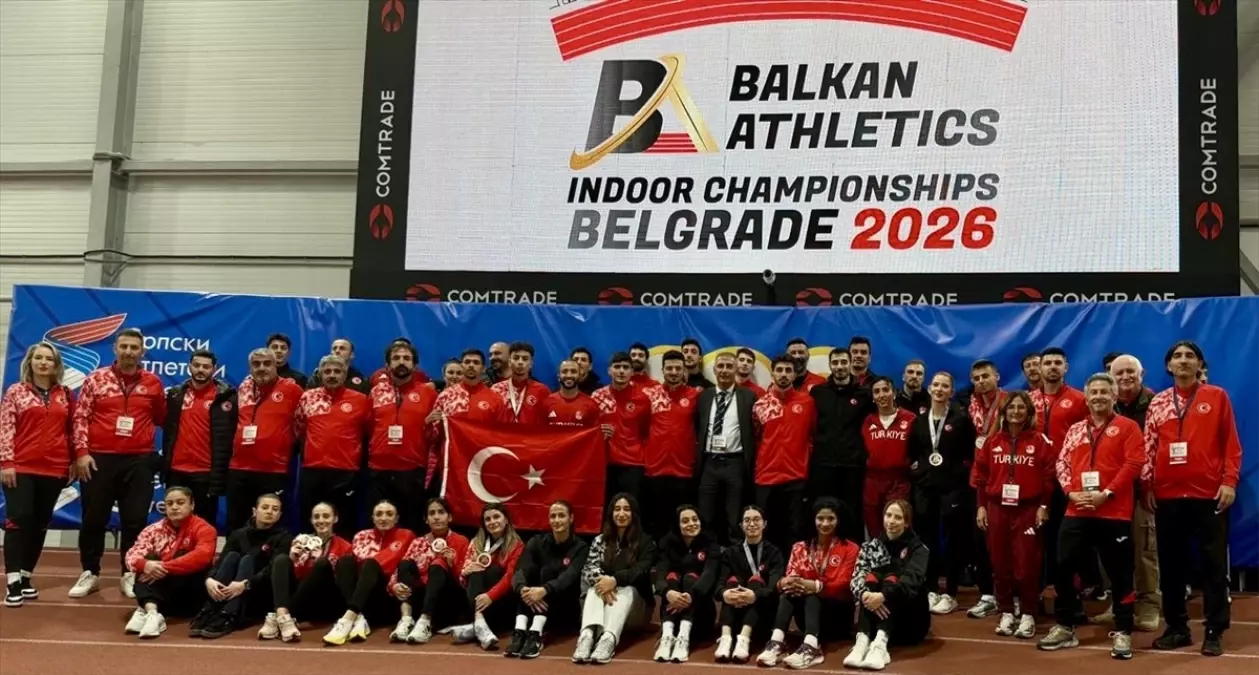 Türkiye, Balkan Atletizm Şampiyonası\'nda Zirvede