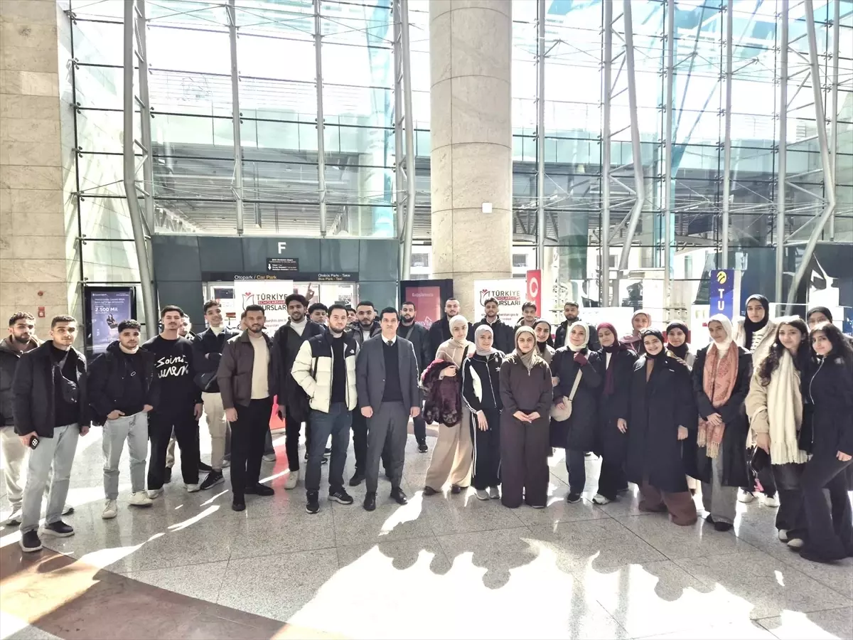 Gazzeli Öğrenciler Türkiye\'ye Ulaştı