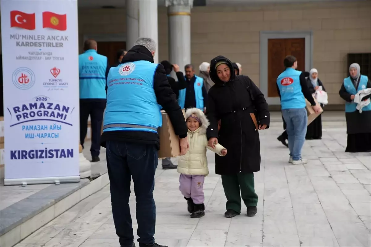 Türkiye\'den Kırgızistan\'a Ramazan Yardımı